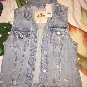 Hollister Denim Vest